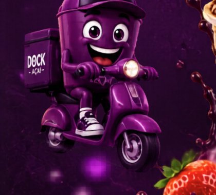 Entregador Dock Açaí
